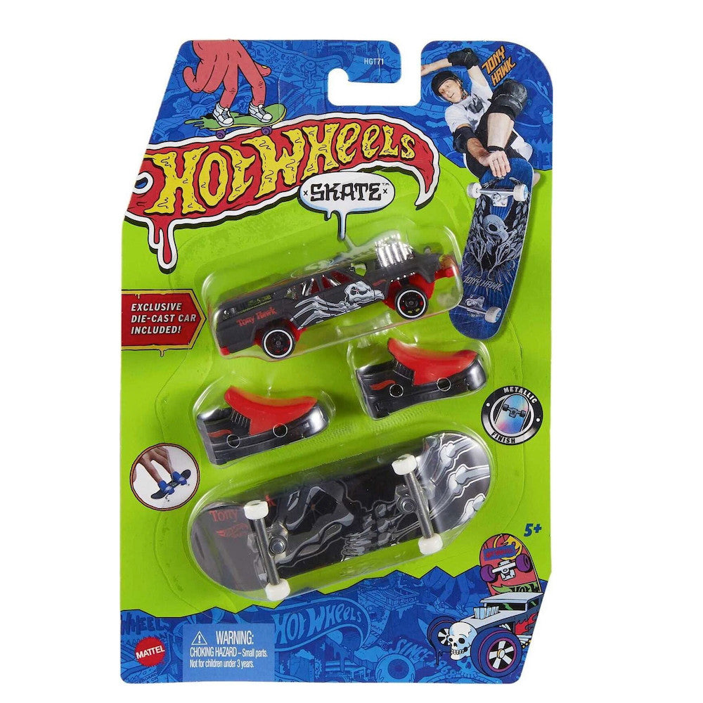Hot Wheels: Skate - Fingerboards, Skate Shoes and Diecast Vehicle