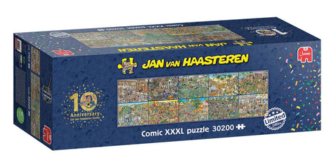 Limited Edition 10th Anniversary Comic XXXL by Jan van Haasteren 30200pc Puzzle