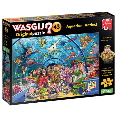 Wasgij Original #43: Aquarium Antics 1000pc Puzzle