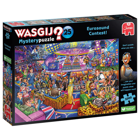 Wasgij Mystery #25: Eurosong Contest! 1000pc Puzzle
