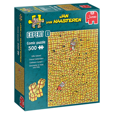 Gifts Galore by Jan van Haasteren 500pc Puzzle (Expert)