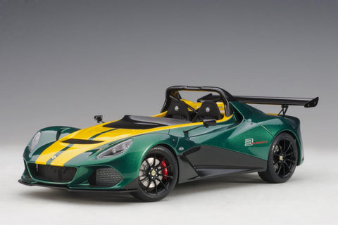 AUTOart: Lotus 3-Eleven (Green with Yellow Stripes) - 1:18 Composite Diecast Model Car