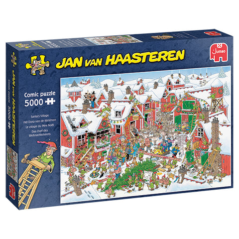 Santa's Village by Jan van Haasteren 5000pc Puzzle