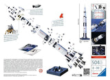 Apollo Saturn V Rocket Model 504pc 3D Puzzle