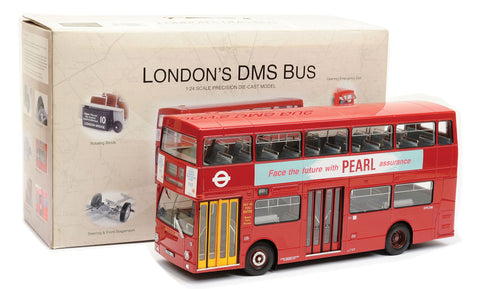 Gilbow: London's DMS Bus (Red) 1:24 Diecast Model Car