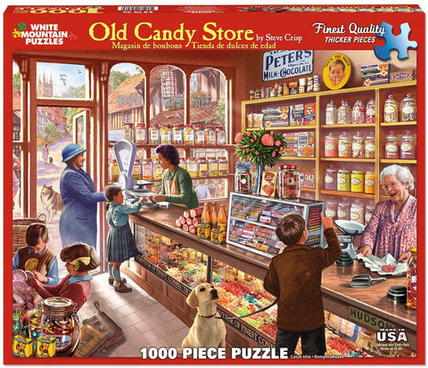 Old Candy Store 1000pc Large Format Puzzle