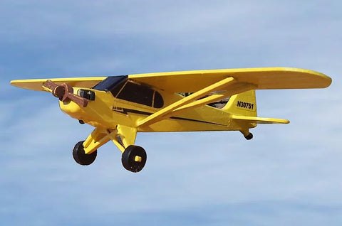 HO-Scale Piper J-3 Cub Wooden Model Kit