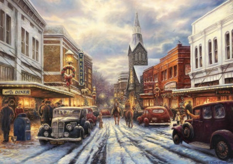 The Warmth of Small Town Living by Chuck Pinson 1000pc Puzzle