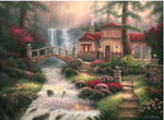 Sierra River Falls by Chuck Pinson 1000pc Puzzle