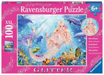 Mermaids & Dolphins 100pc Glitter Puzzle