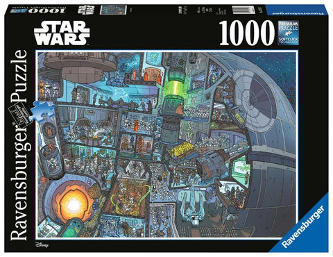 Star Wars: Where's Wookie? 1000pc Puzzle