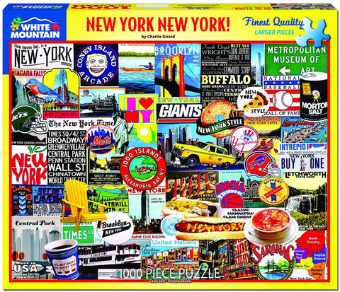 New York New York! 1000pc Large Format Puzzle