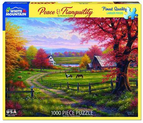 Peace & Tranquility 1000pc Large Format Puzzle