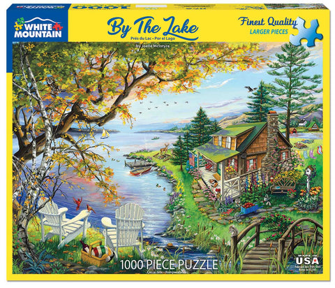 By the Lake 1000pc Large Format Puzzle