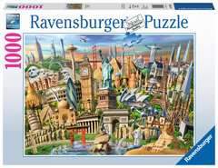 World Landmarks 1000pc Puzzle