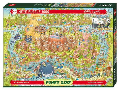 Funky Zoo: Australian Habitat 1000pc Puzzle