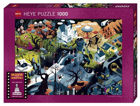 Movie Masters: Tim Burton Films 1000pc Puzzle