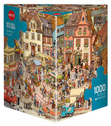 Market Place by Göbel and Knorr 1000pc Puzzle