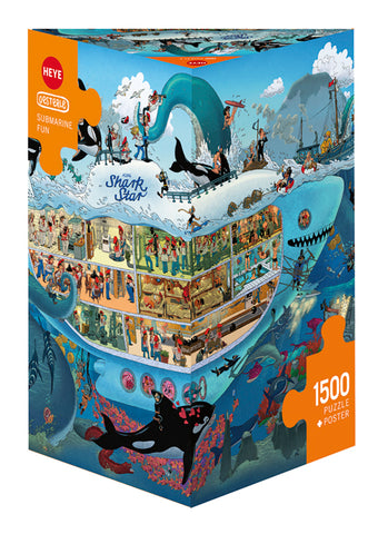 Submarine Fun by Oesterle 1500pc Puzzle