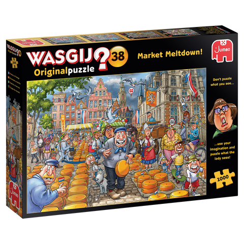 Wasgij Original #38: Market Meltdown! 1000pc Puzzle