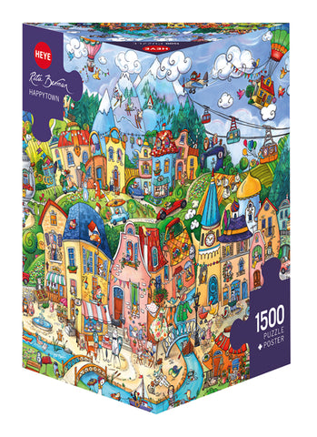 Happytown by Berman 1500pc Puzzle