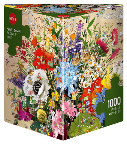 Flower’s Life by Degano 1000pc Puzzle
