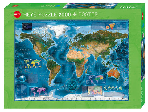 Satellite Map 2000pc Puzzle