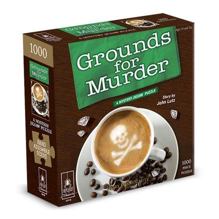 Grounds for Murder: A Mystery Jigsaw Puzzle 1000pc Puzzle