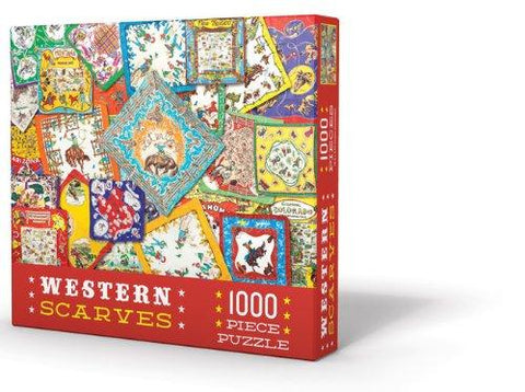 Western Scarves 1000pc Puzzle