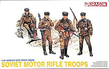 Dragon World's Elite Force Series: Soviet Motor Rifle Troops - 1:35 Plastic Model Kit