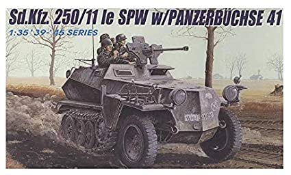 Dragon '39-'45 Series: Sd.Kfz. 250/11 Ie SPW w/ Panzerbüchse 41 - 1:35 Plastic Model Kit
