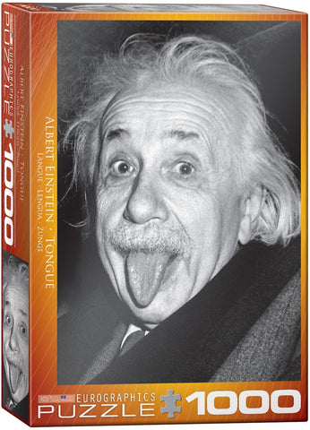 Albert Einstein - Tongue 1000pc Puzzle