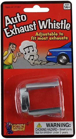 Auto Exhaust Whistle Practical Joke