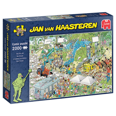 The Film Set by Jan van Haasteren 2000pc Puzzle