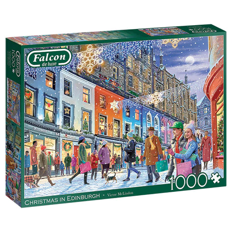 Christmas in Edinburgh 1000pc Puzzle