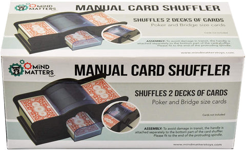 Manual 2-Deck Card Shuffler