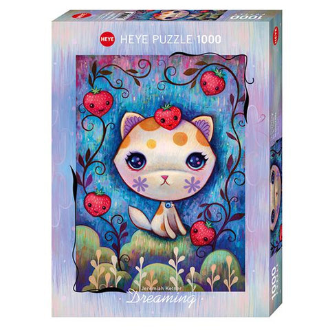 Dreaming: Strawberry Kitty 1000pc Puzzle