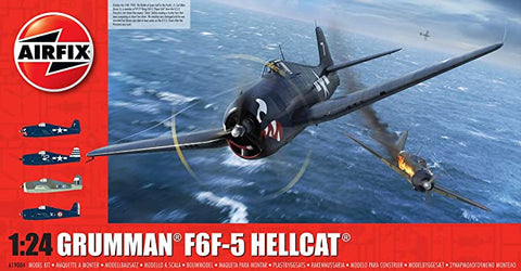Grumman F6F-5 Hellcat - 1:24 Plastic Model Kit