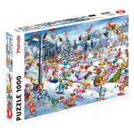 Christmas Ski by Ruyer 1000pc Puzzle