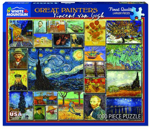 Great Painters: Vincent van Gogh 1000pc Large Format Puzzle