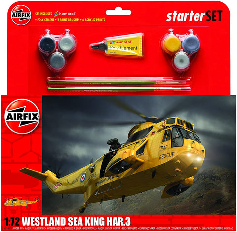 Airfix Gift Set: Westland Sea King HAR.3 - 1:72 Plastic Model Kit