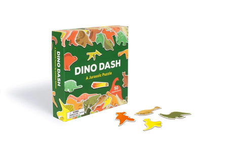 Dino Dash 50pc Shaped Puzzle