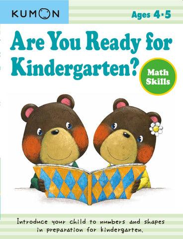 Are you Ready for Kindergarten? Math Skills: Ages 4-5