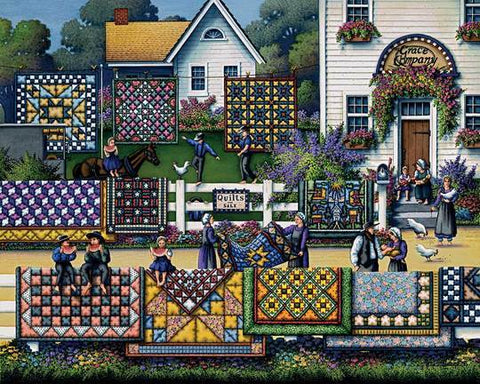 Amish Quilts 500pc Puzzle