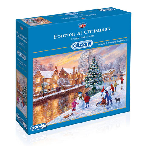 Bourton at Christmas 500pc Puzzle