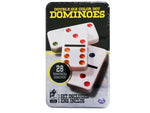 Double Six Dominoes with Coloured Pips