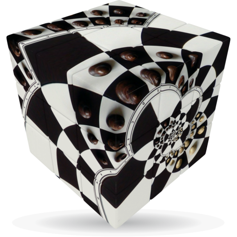 V-Cube 3x3x3 Chessboard Illusion Cube