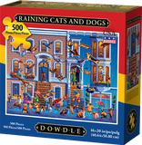 Raining Cats and Dogs 500pc Puzzle