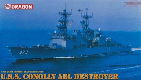 Dragon Modern Sea Power Series: U.S.S. Conolly ABL Destroyer - 1:700 Plastic Model Kit