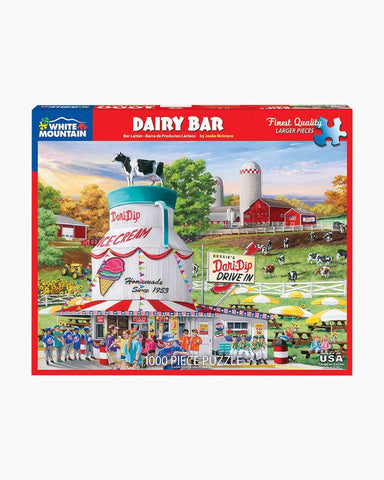 Dairy Bar 1000pc Large Format Puzzle